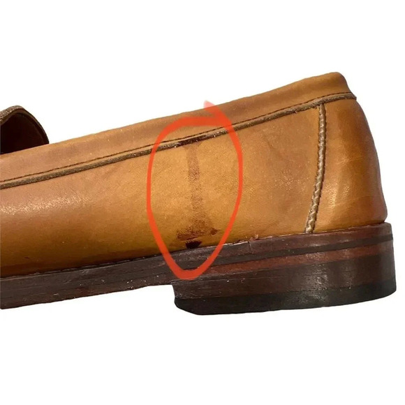 Allen Edmonds Walnut Dylan Penny Loafer 8 - Picture 9 of 10